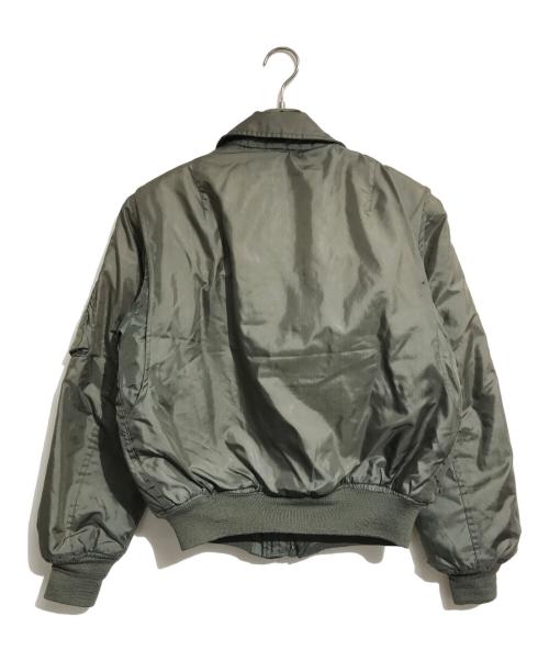 VINTAGE MILITARY（ヴィンテージ ミリタリー）VINTAGE MILITARY (ヴィンテージ ミリタリー) CWU-45/P フライトジャケット グリーン サイズ:表記なしの古着・服飾アイテム