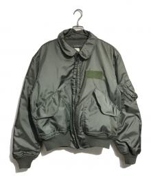 VINTAGE MILITARY（ヴィンテージ ミリタリー）の古着「US ARMY CWU-45P フライトジャケット」｜グリーン