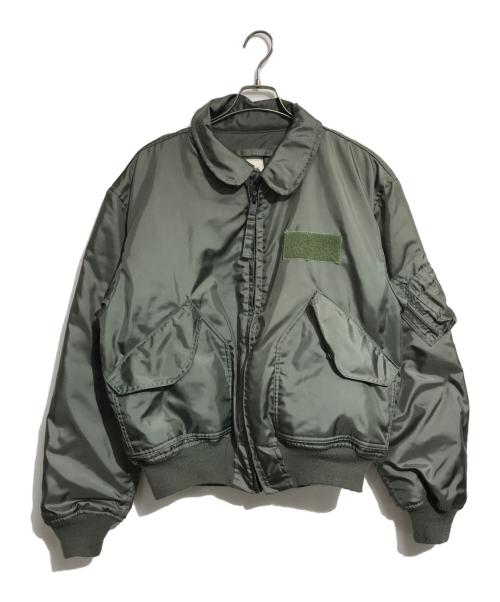 VINTAGE MILITARY（ヴィンテージ ミリタリー）VINTAGE MILITARY (ヴィンテージ ミリタリー) US ARMY CWU-45P フライトジャケット グリーン サイズ:XLの古着・服飾アイテム