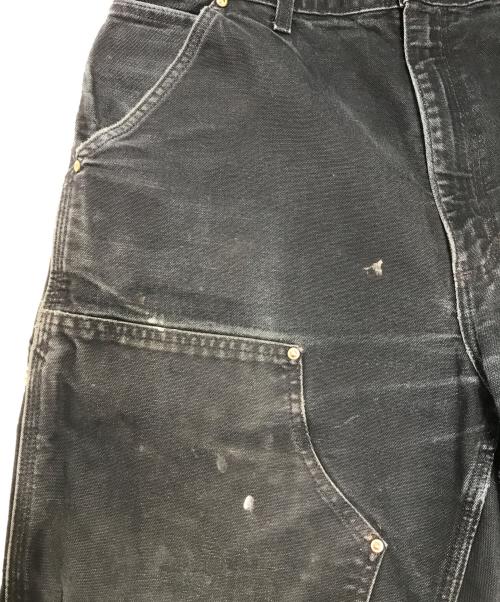 CarHartt（カーハート）CarHartt (カーハート) ダブルニーダックパンツ ブラック サイズ:表記なしの古着・服飾アイテム