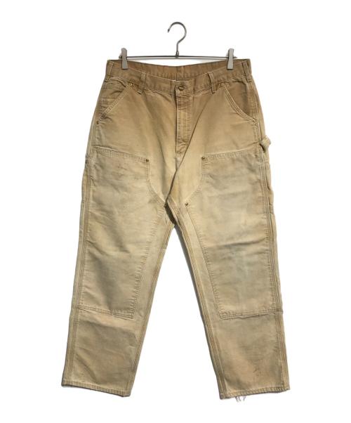 CarHartt（カーハート）CarHartt (カーハート) ダブルニーダックパンツ ブラウン サイズ:36×32の古着・服飾アイテム
