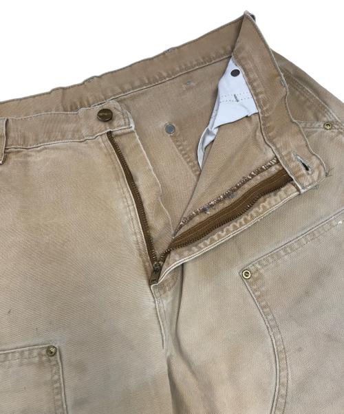 CarHartt（カーハート）CarHartt (カーハート) ダブルニーダックパンツ ブラウン サイズ:36×32の古着・服飾アイテム
