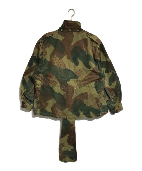 VINTAGE MILITARY（ヴィンテージ ミリタリー）VINTAGE MILITARY (ヴィンテージ ミリタリー) Belgian Army(ベルギー軍) 50’sデニソンスモック グリーン サイズ:4の古着・服飾アイテム
