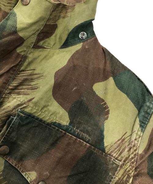 VINTAGE MILITARY（ヴィンテージ ミリタリー）VINTAGE MILITARY (ヴィンテージ ミリタリー) Belgian Army(ベルギー軍) 50’sデニソンスモック グリーン サイズ:4の古着・服飾アイテム