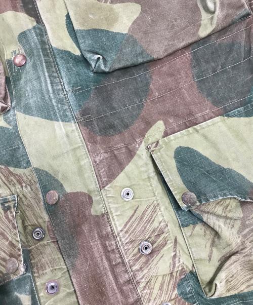 VINTAGE MILITARY（ヴィンテージ ミリタリー）VINTAGE MILITARY (ヴィンテージ ミリタリー) Belgian Army(ベルギー軍) 50’sデニソンスモック グリーン サイズ:4の古着・服飾アイテム