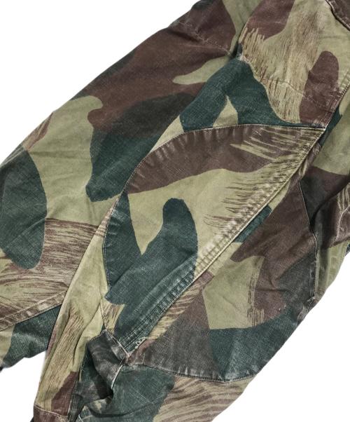 VINTAGE MILITARY（ヴィンテージ ミリタリー）VINTAGE MILITARY (ヴィンテージ ミリタリー) Belgian Army(ベルギー軍) 50’sデニソンスモック グリーン サイズ:4の古着・服飾アイテム