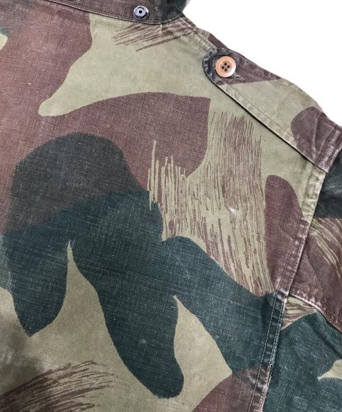 VINTAGE MILITARY（ヴィンテージ ミリタリー）VINTAGE MILITARY (ヴィンテージ ミリタリー) Belgian Army(ベルギー軍) 50’sデニソンスモック グリーン サイズ:4の古着・服飾アイテム