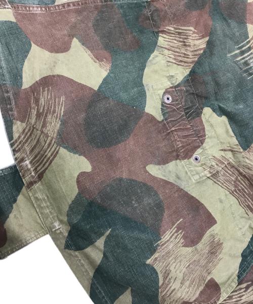VINTAGE MILITARY（ヴィンテージ ミリタリー）VINTAGE MILITARY (ヴィンテージ ミリタリー) Belgian Army(ベルギー軍) 50’sデニソンスモック グリーン サイズ:4の古着・服飾アイテム