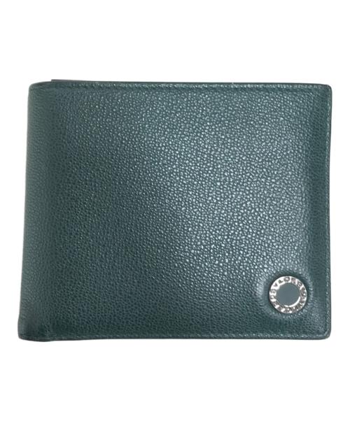 BVLGARI（ブルガリ）BVLGARI (ブルガリ) 2つ折り財布 グリーン サイズ:表記なしの古着・服飾アイテム