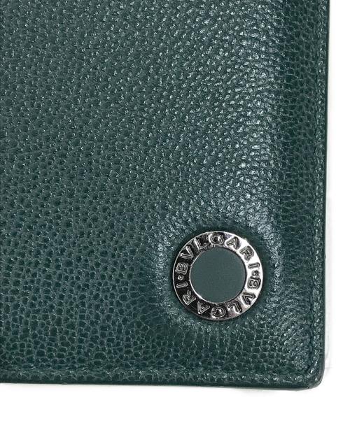 BVLGARI（ブルガリ）BVLGARI (ブルガリ) 2つ折り財布 グリーン サイズ:表記なしの古着・服飾アイテム