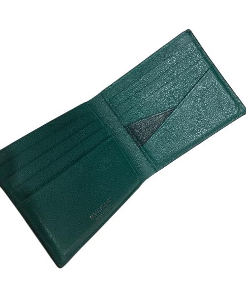 BVLGARI（ブルガリ）BVLGARI (ブルガリ) 2つ折り財布 グリーン サイズ:表記なしの古着・服飾アイテム
