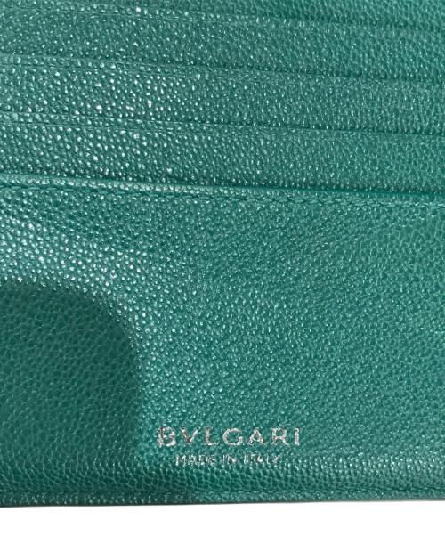 BVLGARI（ブルガリ）BVLGARI (ブルガリ) 2つ折り財布 グリーン サイズ:表記なしの古着・服飾アイテム