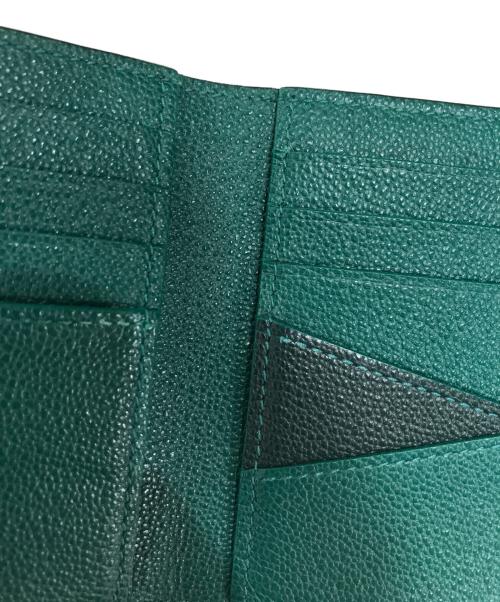 BVLGARI（ブルガリ）BVLGARI (ブルガリ) 2つ折り財布 グリーン サイズ:表記なしの古着・服飾アイテム