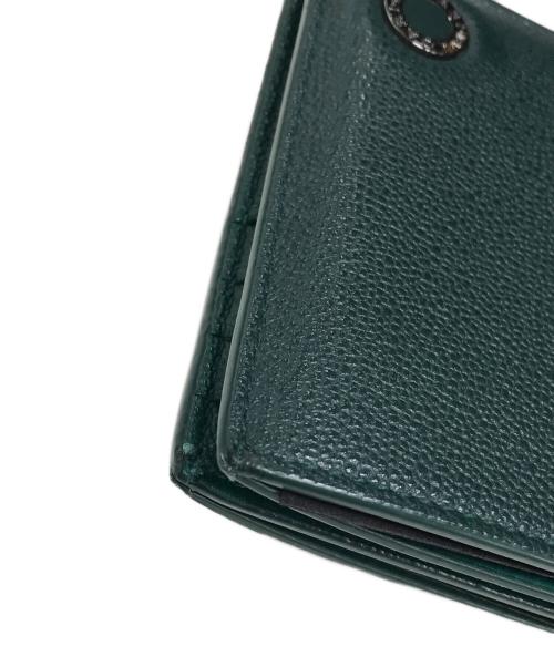 BVLGARI（ブルガリ）BVLGARI (ブルガリ) 2つ折り財布 グリーン サイズ:表記なしの古着・服飾アイテム