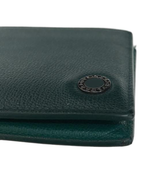 BVLGARI（ブルガリ）BVLGARI (ブルガリ) 2つ折り財布 グリーン サイズ:表記なしの古着・服飾アイテム