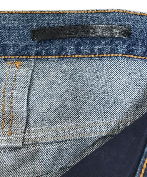 1017 ALYX 9SM（テンセブンティーン アリクス ナインエスエム）1017 ALYX 9SM (テンセブンティーン アリクス ナインエスエム) blackmeans (ブラックミーンズ) デストロイデニムパンツ インディゴ サイズ:32の古着・服飾アイテム