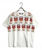 JUNYA WATANABE COMME des GARCONS(ジュンヤワタナベ コムデギャルソン）の古着「プリントTシャツ」｜ホワイト