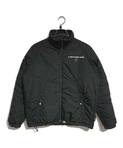 A BATHING APE（アベイシングエイプ）A BATHING APE (アベイシングエイプ) POLARTEC PADDED JACKET ブラック サイズ:Mの古着・服飾アイテム
