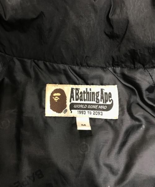 A BATHING APE（アベイシングエイプ）A BATHING APE (アベイシングエイプ) POLARTEC PADDED JACKET ブラック サイズ:Mの古着・服飾アイテム
