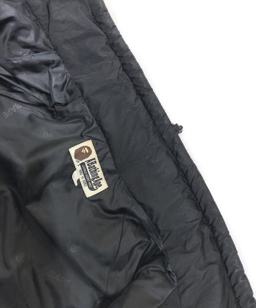 A BATHING APE（アベイシングエイプ）A BATHING APE (アベイシングエイプ) POLARTEC PADDED JACKET ブラック サイズ:Mの古着・服飾アイテム