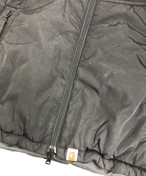 A BATHING APE（アベイシングエイプ）A BATHING APE (アベイシングエイプ) POLARTEC PADDED JACKET ブラック サイズ:Mの古着・服飾アイテム