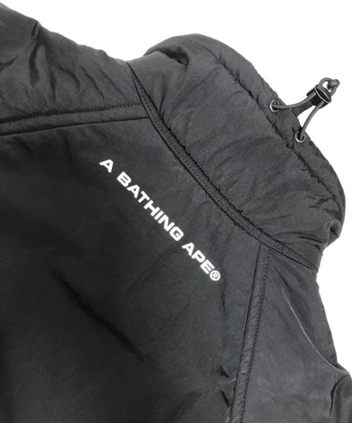 A BATHING APE（アベイシングエイプ）A BATHING APE (アベイシングエイプ) POLARTEC PADDED JACKET ブラック サイズ:Mの古着・服飾アイテム