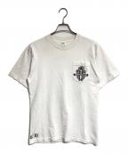 CHROME HEARTSクロムハーツ）の古着「ヴァインダガープリントTシャツ」｜ホワイト