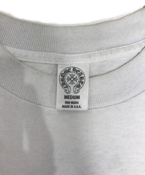 CHROME HEARTS（クロムハーツ）CHROME HEARTS (クロムハーツ) ヴァインダガープリントTシャツ ホワイト サイズ:MEDIUMの古着・服飾アイテム