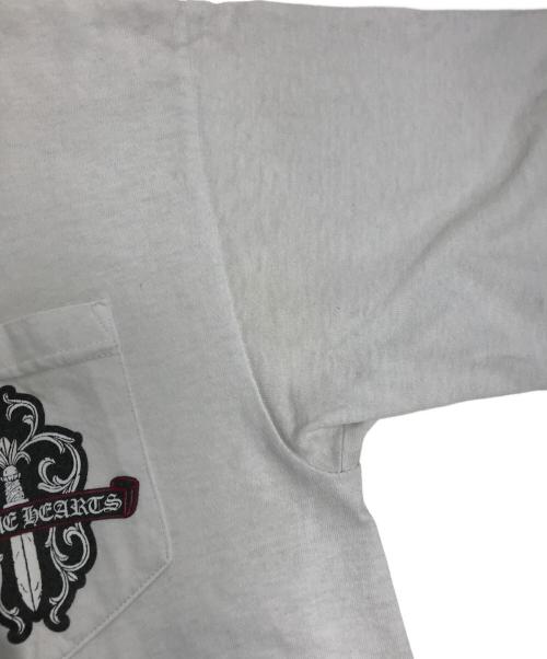 CHROME HEARTS（クロムハーツ）CHROME HEARTS (クロムハーツ) ヴァインダガープリントTシャツ ホワイト サイズ:MEDIUMの古着・服飾アイテム