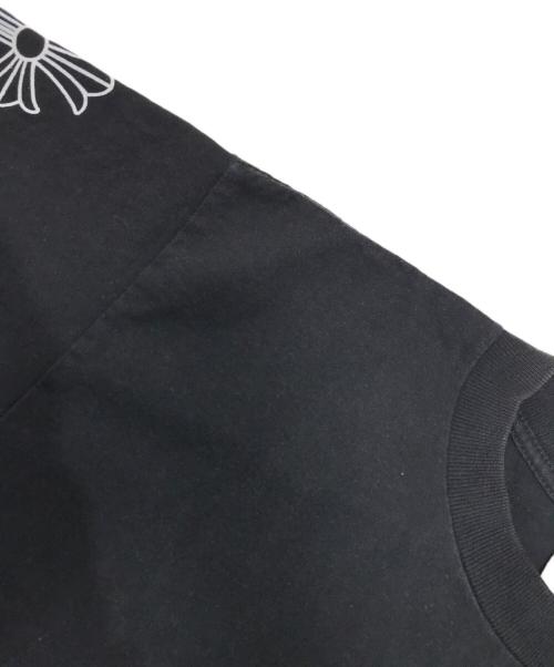 CHROME HEARTS（クロムハーツ）CHROME HEARTS (クロムハーツ) オールドスクロールラベルプリントクルーネック ブラック サイズ:MEDIUMの古着・服飾アイテム