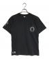CHROME HEARTS（クロムハーツ）の古着「オールドスクロールラベルプリントクルーネック」｜ブラック