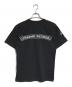 CHROME HEARTS (クロムハーツ) オールドスクロールラベルプリントクルーネック ブラック サイズ:MEDIUM：80000円