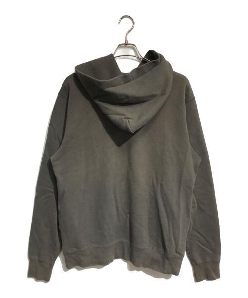 A BATHING APE（アベイシングエイプ）A BATHING APE (アベイシングエイプ) 前Vプリントパーカー カーキ サイズ:Mの古着・服飾アイテム