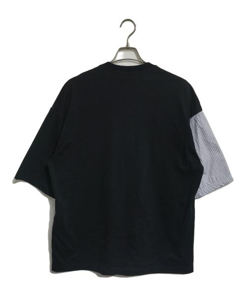 COMME des GARCONS HOMME（コムデギャルソン オム）COMME des GARCONS HOMME (コムデギャルソン オム) パッチワークポケットTシャツ ブラック サイズ:Mの古着・服飾アイテム