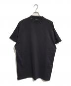 BALENCIAGAバレンシアガ）の古着「ダメージ加工ピアスTシャツ」｜ブラック