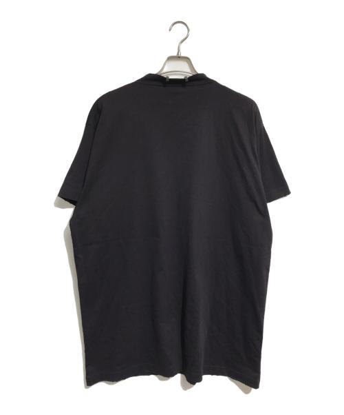 BALENCIAGA（バレンシアガ）BALENCIAGA (バレンシアガ) ダメージ加工ピアスTシャツ ブラック サイズ:Lの古着・服飾アイテム
