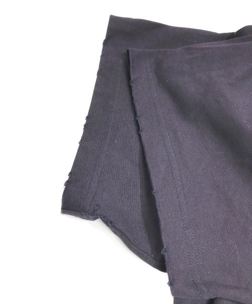 BALENCIAGA（バレンシアガ）BALENCIAGA (バレンシアガ) ダメージ加工ピアスTシャツ ブラック サイズ:Lの古着・服飾アイテム