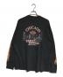 モーターサイクルロングスリーブTシャツ (モーターサイクルロングスリーブTシャツ) 00s HARLEY-DAVIDSON(ハーレーダビッドソン) モーターサイクルロングスリーブTシャツ ブラック サイズ:2XL：17000円