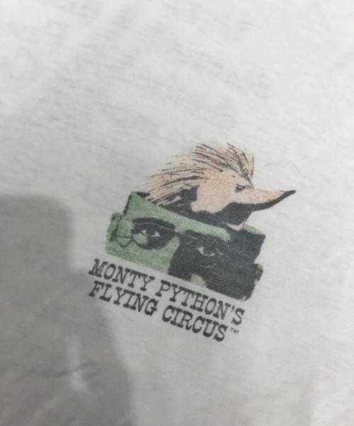 MONTY PYTON（モンティ・パイソン）MONTY PYTON (モンティ・パイソン) プリントTシャツ ホワイト サイズ:表記なしの古着・服飾アイテム