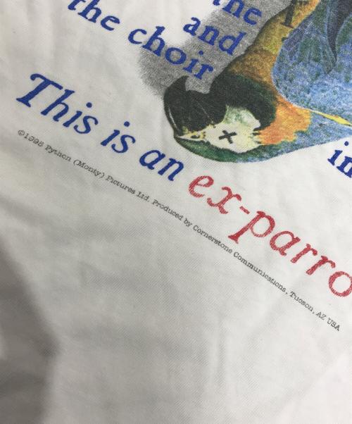 MONTY PYTON（モンティ・パイソン）MONTY PYTON (モンティ・パイソン) プリントTシャツ ホワイト サイズ:表記なしの古着・服飾アイテム