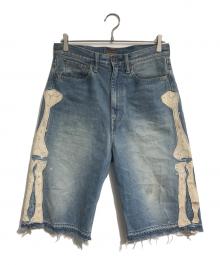 KAPITAL KOUNTRY（キャピタルカントリー）の古着「14OZ DENIM 5P SHORT PANTS」｜インディゴ