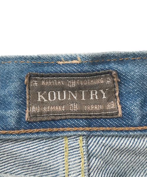 KAPITAL KOUNTRY（キャピタルカントリー）KAPITAL KOUNTRY (キャピタルカントリー) 14OZ DENIM 5P SHORT PANTS インディゴ サイズ:30の古着・服飾アイテム