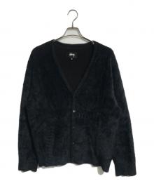 stussy（ステューシー）の古着「シャギーカーディガン」｜ブラック
