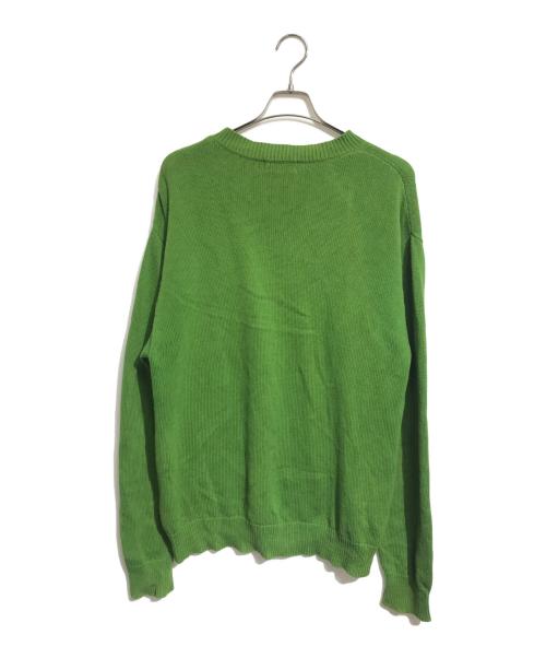 Hysteric Glamour（ヒステリックグラマー）Hysteric Glamour (ヒステリックグラマー) ギターガールニット グリーン サイズ:Lの古着・服飾アイテム
