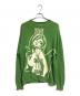 Hysteric Glamour（ヒステリックグラマー）の古着「ギターガールニット」｜グリーン