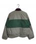 POLO RALPH LAUREN (ポロ・ラルフローレン) ハーフジップダウンジャケット ベージュ×グリーン サイズ:M：15000円