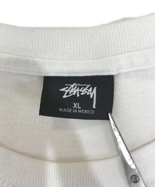 stussy（ステューシー）stussy (ステューシー) ロングスリーブTシャツ ホワイト サイズ:XLの古着・服飾アイテム