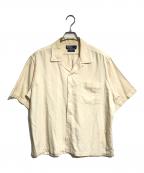 POLO RALPH LAURENポロ・ラルフローレン）の古着「オープンカラー半袖シャツ」｜アイボリー
