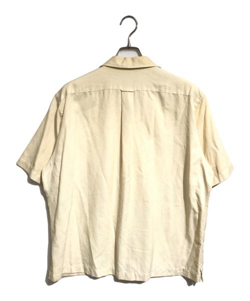 POLO RALPH LAUREN（ポロ・ラルフローレン）POLO RALPH LAUREN (ポロ・ラルフローレン) オープンカラー半袖シャツ アイボリー サイズ:Lの古着・服飾アイテム
