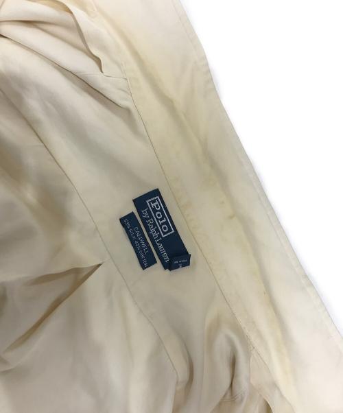 POLO RALPH LAUREN（ポロ・ラルフローレン）POLO RALPH LAUREN (ポロ・ラルフローレン) オープンカラー半袖シャツ アイボリー サイズ:Lの古着・服飾アイテム